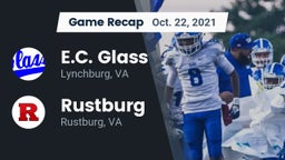 Recap: E.C. Glass  vs. Rustburg  2021