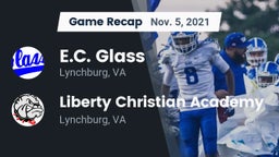 Recap: E.C. Glass  vs. Liberty Christian Academy 2021
