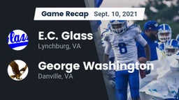 Recap: E.C. Glass  vs. George Washington  2021