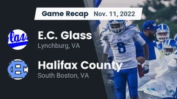 Recap: E.C. Glass  vs. Halifax County  2022