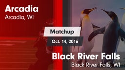 Matchup: Arcadia vs. Black River Falls  2016