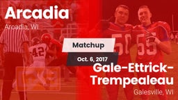 Matchup: Arcadia Middle vs. Gale-Ettrick-Trempealeau  2017