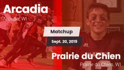 Matchup: Arcadia vs. Prairie du Chien  2019