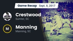 Recap: Crestwood  vs. Manning  2017