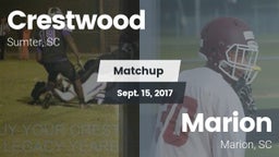 Matchup: Crestwood vs. Marion  2017
