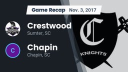 Recap: Crestwood  vs. Chapin  2017