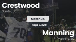 Matchup: Crestwood vs. Manning  2018