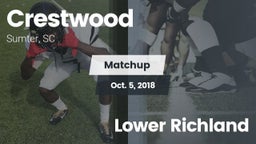 Matchup: Crestwood vs. Lower Richland 2018
