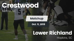 Matchup: Crestwood vs. Lower Richland  2019