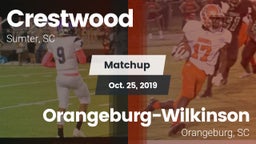 Matchup: Crestwood vs. Orangeburg-Wilkinson  2019