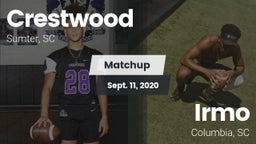 Matchup: Crestwood vs. Irmo  2020