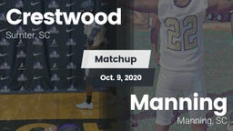 Matchup: Crestwood vs. Manning  2020