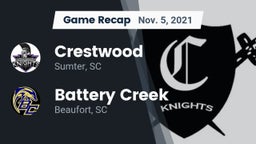 Recap: Crestwood  vs. Battery Creek  2021