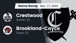 Recap: Crestwood  vs. Brookland-Cayce  2023