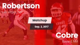 Matchup: Robertson vs. Cobre  2017