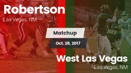 Matchup: Robertson vs. West Las Vegas  2017