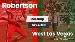 Matchup: Robertson vs. West Las Vegas  2018
