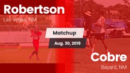 Matchup: Robertson vs. Cobre  2019