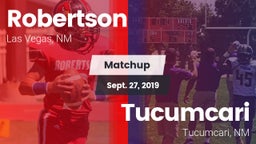 Matchup: Robertson vs. Tucumcari  2019