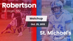 Matchup: Robertson vs. St. Michael's  2019