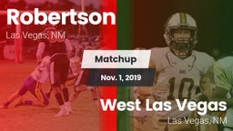 Matchup: Robertson vs. West Las Vegas  2019