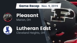 Recap: Pleasant  vs. Lutheran East  2019