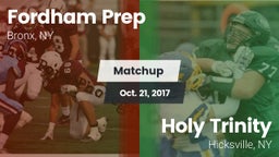 Matchup: Fordham Prep vs. Holy Trinity  2017