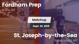 Matchup: Fordham Prep vs. St. Joseph-by-the-Sea  2018