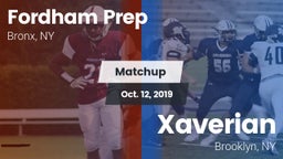 Matchup: Fordham Prep vs. Xaverian  2019
