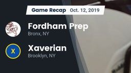 Recap: Fordham Prep  vs. Xaverian  2019