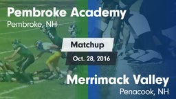 Matchup: Pembroke vs. Merrimack Valley  2016