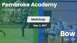 Matchup: Pembroke vs. Bow  2017