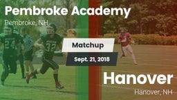 Matchup: Pembroke vs. Hanover  2018