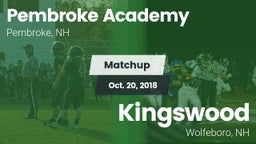 Matchup: Pembroke vs. Kingswood  2018