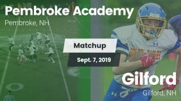 Matchup: Pembroke vs. Gilford  2019