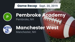 Recap: Pembroke Academy vs. Manchester West  2019