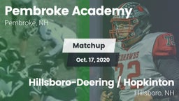 Matchup: Pembroke vs. Hillsboro-Deering / Hopkinton  2020