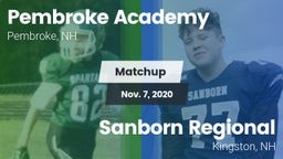 Matchup: Pembroke vs. Sanborn Regional  2020
