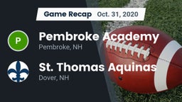 Recap: Pembroke Academy vs. St. Thomas Aquinas  2020