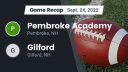 Recap: Pembroke Academy vs. Gilford  2022