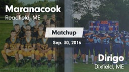 Matchup: Maranacook vs. Dirigo  2016