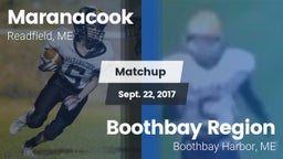 Matchup: Maranacook vs. Boothbay Region  2017