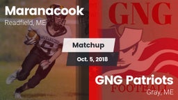 Matchup: Maranacook vs. GNG Patriots 2018