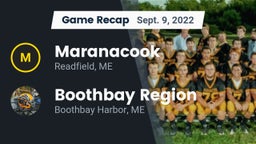 Recap: Maranacook  vs. Boothbay Region  2022