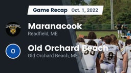 Recap: Maranacook  vs. Old Orchard Beach  2022