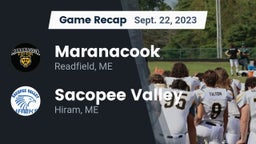 Recap: Maranacook  vs. Sacopee Valley  2023