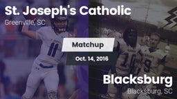Matchup: St. Joseph's Catholi vs. Blacksburg  2016