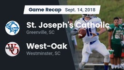 Recap: St. Joseph's Catholic  vs. West-Oak  2018