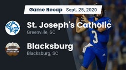 Recap: St. Joseph's Catholic  vs. Blacksburg  2020
