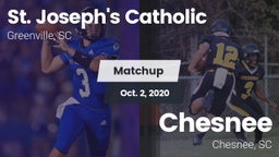 Matchup: St. Joseph's Catholi vs. Chesnee  2020